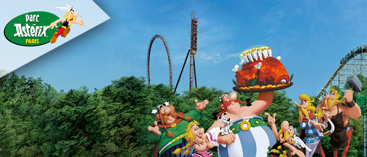 Parc ASTERIX - BILLET PERIODE AVRIL 1 JOUR 2025